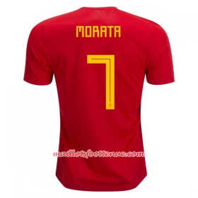 Maillot/Tenue Espagne Morata 7 Domicile Coupe du monde 2018